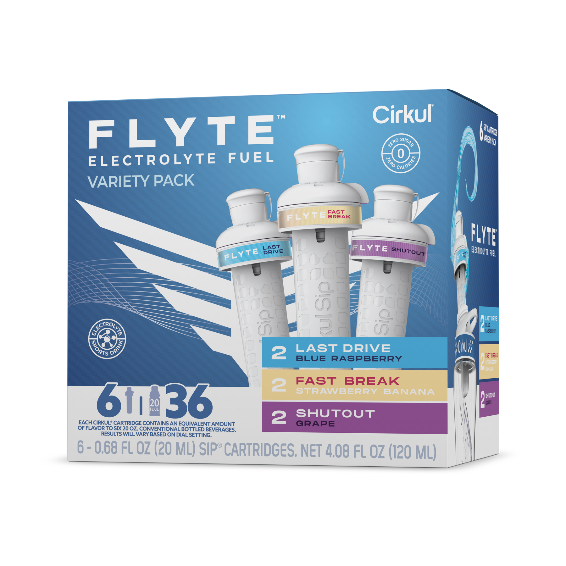 Flyte® 6-Pack Variety Pack - Clean Style