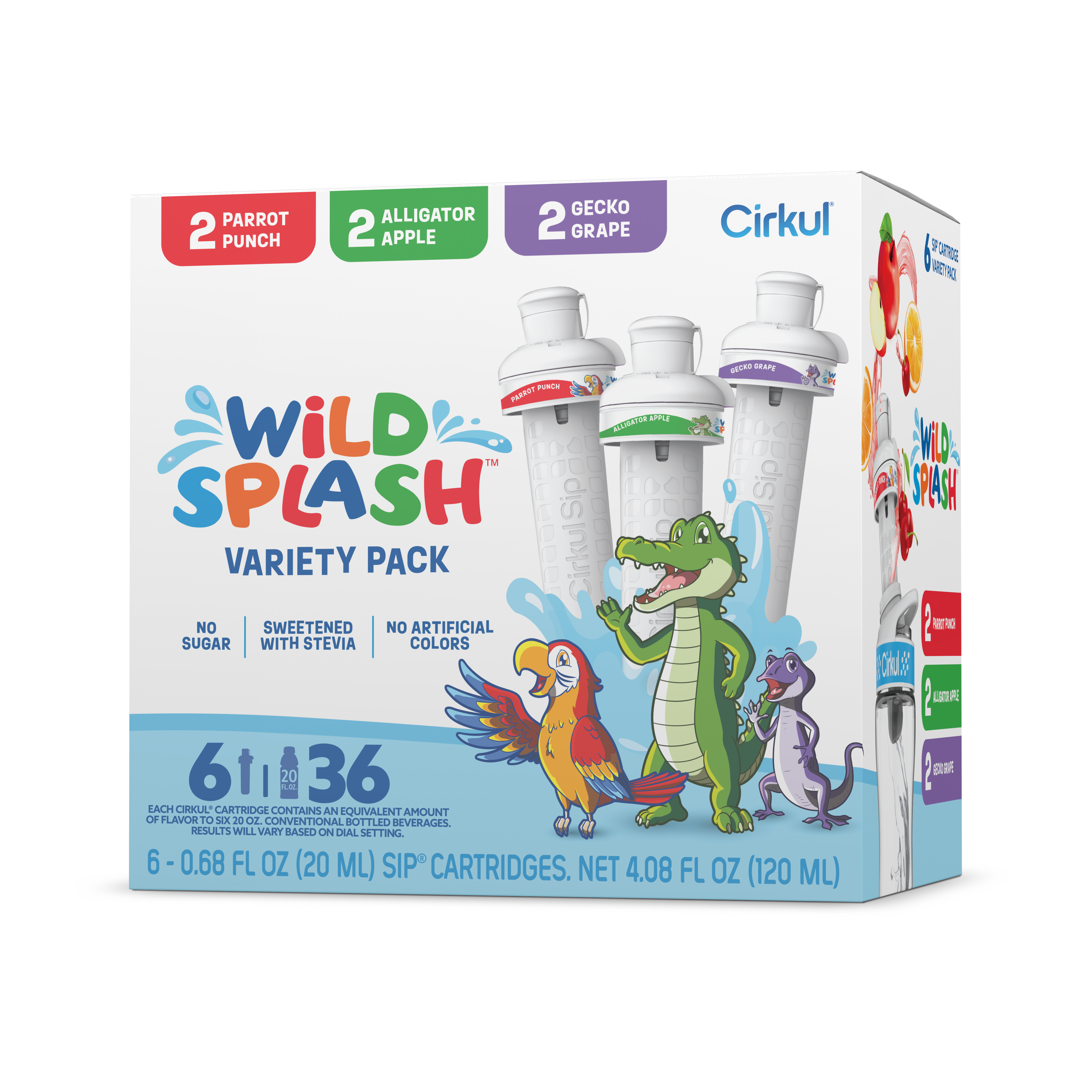 Wild Splash™ 6-Pack Variety Pack - Soft Pick