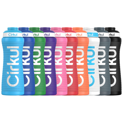 22oz. Grip Stainless Steel Bottle & Sport Lid - Ready Routine