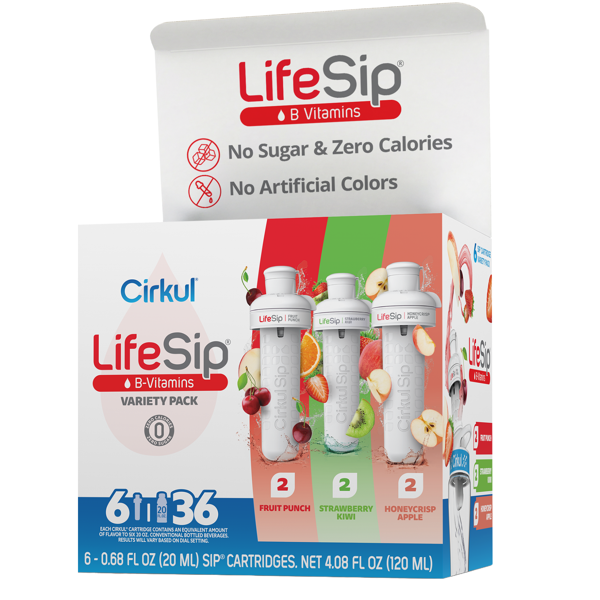 LifeSip® 6-Pack Variety Pack - Bright Touch