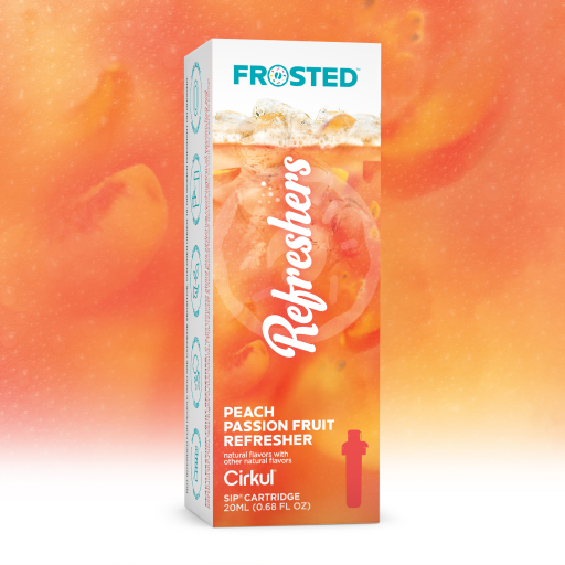 Frosted Peach Passion Fruit Refresher - Gift Ready