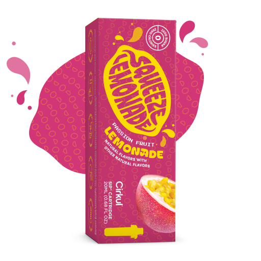 Squeeze Passion Fruit Lemonade - Travel Edit
